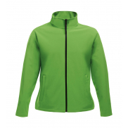 Damski Softshell Ablaze Printable - extreme green/black