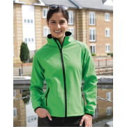 Damski Softshell Printable - white/black