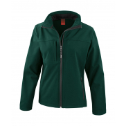 Damski Softshell Classic - bottle green