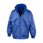 Dziecięca kurtka z podszewką z mikropolaru CORE - royal