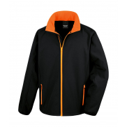 Softshell Printable - black/orange