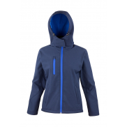 Damski softshell z kapturem TX Performance - navy/royal