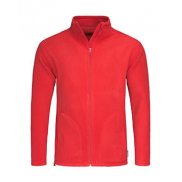 Męski Polar - scarlet red