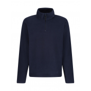 Mikropolar z krótkim zamkiem - dark navy