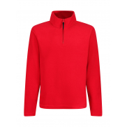 Mikropolar z krótkim zamkiem - classic red