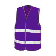 Kamizelka odblaskowa Core Enhanced Visibility - purple