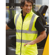 Dwustronna kamizelka polarowa Fluo - fluo orange