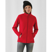 Damski mikropolar na zamek ID.501 - white