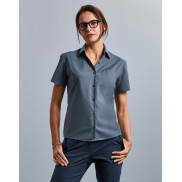 Bluzka z krótkimi rękawami i kieszonką - white