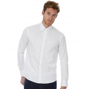 Koszula z długimi rękawami London Stretch Shirt LS - white