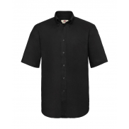Koszula Oxford z krótkimi rękawami - black