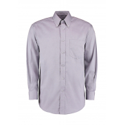 Koszula Classic Fit Oxford Premium - silver grey