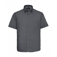 Koszula Twill z krótkimi rękawami - zinc