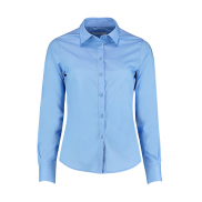 Bluzka Popelinowa Tailored Fit - light blue
