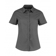 Bluzka Popelinowa Tailored Fit - graphite