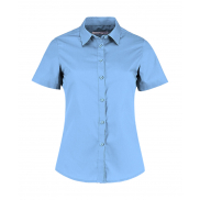 Bluzka Popelinowa Tailored Fit - light blue