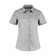 Bluzka Popelinowa Tailored Fit - light grey
