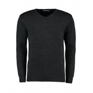Sweter Classic Fit Arundel V Neck - graphite