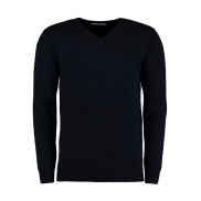 Sweter Classic Fit Arundel V Neck - navy