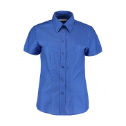 Damska koszula Oxford SSL Tailored Fit Workwear - italian blue