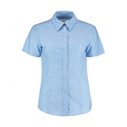 Damska koszula Oxford SSL Tailored Fit Workwear - light blue