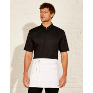 Koszula Tailored Fit Mandarin Collar - black