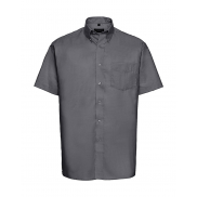Koszula Oxford Button-Down - silver