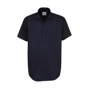 Koszula z krótkimi rękawami Sharp SSL/men Twill - navy