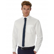 Koszula z długimi rękawami Heritage LSL/men Poplin - white