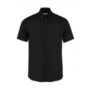 Koszula Premium Oxford SSL Tailored Fit - black