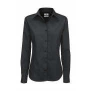 Bluzka Twill z długimi rękawami Sharp LSL/women - dark grey