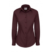 Bluzka Black Tie Elastane z długimi rękawami - luxurious red