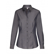 Damska koszula Slim Fit 1/1 Kent - anthracite