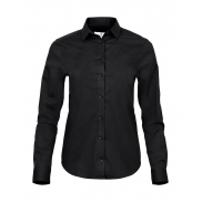 Damska koszula Luxury Stretch - black