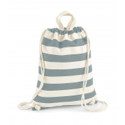 Worek Nautical Gymsac - natural/grey