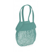 Siatka na zakupy z bawełny organicznej - sage green