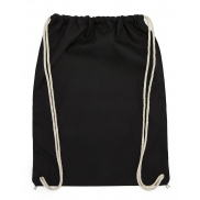 Plecak ze sznurkiem Baby Canvas - black