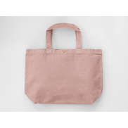 Duża płócienna torba Canvas - primrose pink