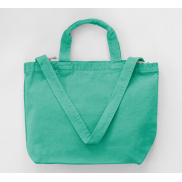 Płócienna torba na zamek Canvas - seafoam