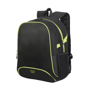 Plecak Osaka - black/lime green