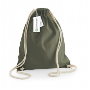 Worek z bawełny organicznej EarthAware™ - olive green