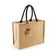 Torba Classic Jute - natural/black
