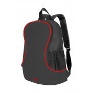 Plecak Basic Fuji - black/red