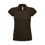 Polo damskie Heavymill/women - brown