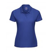 Polo damskie z włókien mieszanych - bright royal