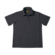 Koszulka polo z kieszonką CoolPower - dark grey