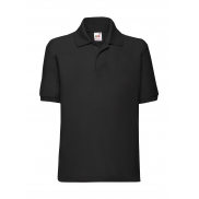 Dziecięca koszulka Polo 65/35 - black
