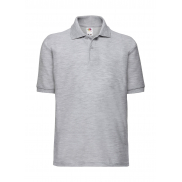 Dziecięca koszulka Polo 65/35 - heather grey