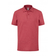 Dziecięca koszulka Polo 65/35 - heather red