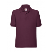 Dziecięca koszulka Polo 65/35 - burgundy